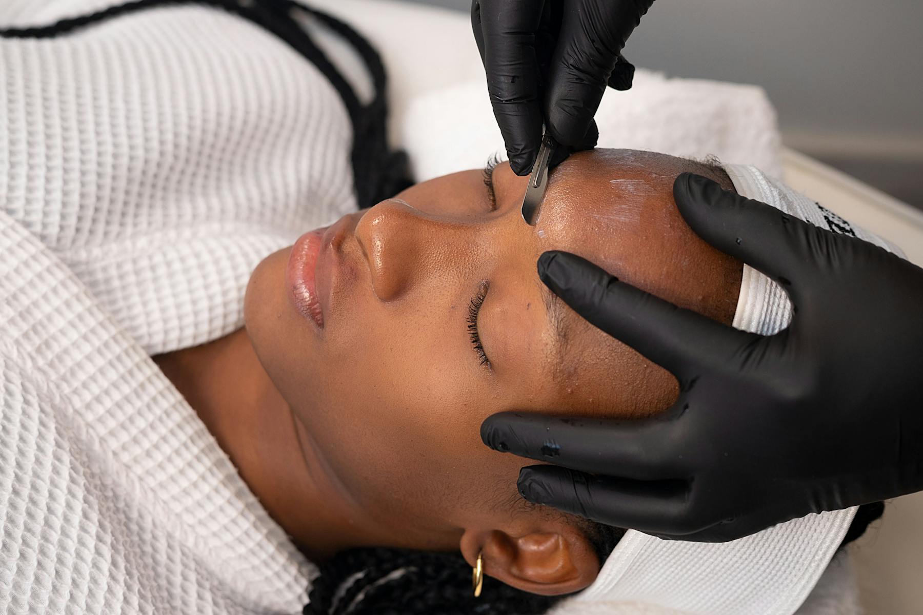 A sophisticated and luxury beauty studio environment, representing the high standards of the best estheticians in Palm Beach Gardens
